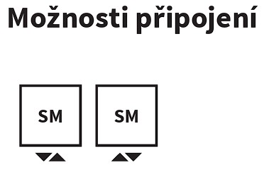 Koupelnový radiátor Variant ISAN Melody připojení